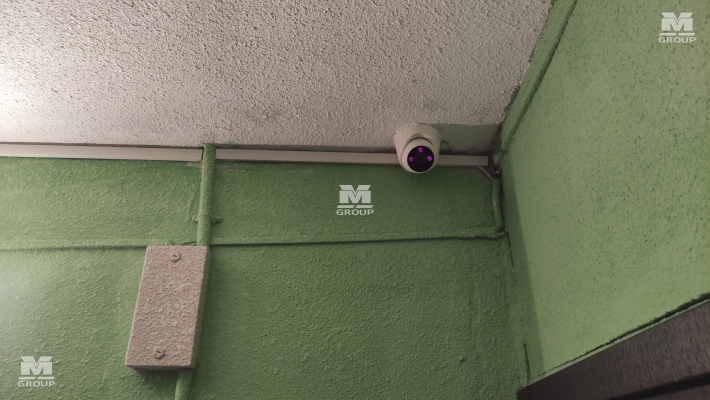 Видеонаблюдение в многоквартирном доме ВМ Групп