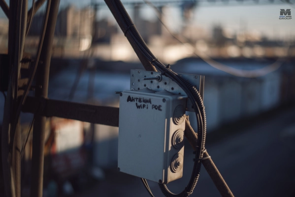 Установка видеонаблюдения на автостоянках от ВМ Групп