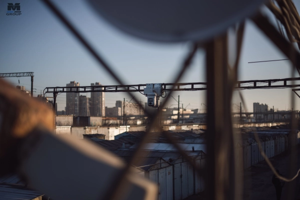 Установка видеонаблюдения на автостоянках от ВМ Групп