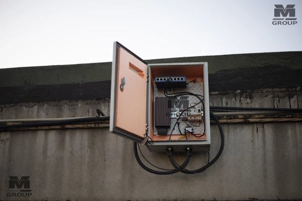 Установка видеонаблюдения на автостоянках от ВМ Групп