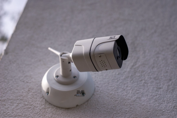 Установка WiFi видеонаблюдения на участке