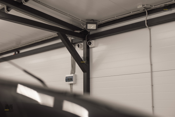 Установка видеонаблюдения в детейлинге