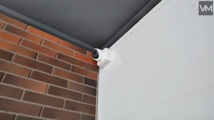 Установка видеонаблюдения на автомойке