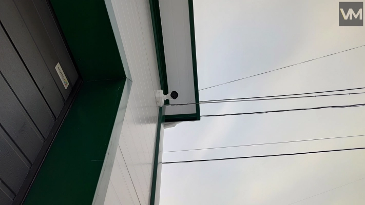 Установка видеонаблюдения на автомойке