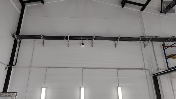 Установка видеонаблюдения на автомойке