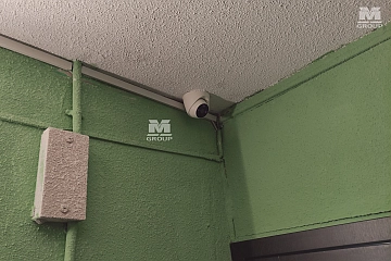 Установка видеонаблюдения в подъезде многоквартирного дома