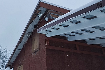 Установка видеонаблюдения на даче в Ленинградской области