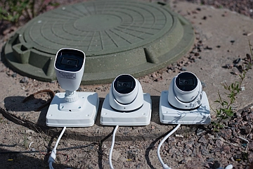 Установка видеонаблюдения на производстве